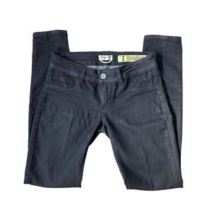 Indigo Rein Skinny Jeans 90’s Black Wash Studded Jeans SZ 3